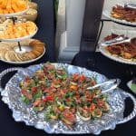 appetizers at a drop off catered party in Nashville
