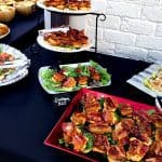 catered appetizers for a party or wedding